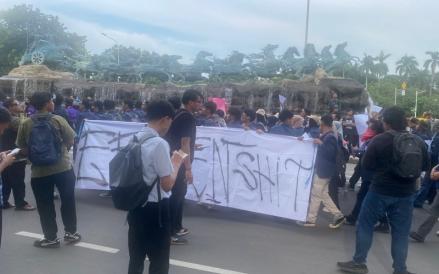Mahasiswa Bakal Demo di Tiga Titik Jakarta, Rekayasa Lalin Diberlakukan (FOTO:iNewa Media Group)