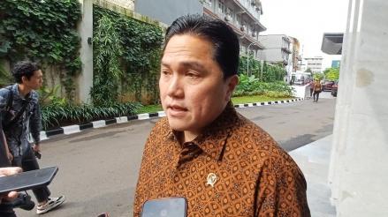 Prabowo Gelar Open House, Erick Thohir Doakan agar Presiden Selalu Sehat (FOTO:MNC Media)
