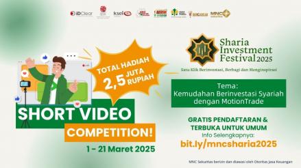 Suka Bikin Konten? Ayo Ikutan Lomba Short Video MotionTrade Syariah. (Foto: MNC Media)