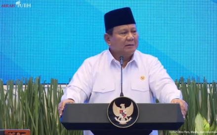 Harga Cabai Sempat Naik, Prabowo: Saran Saya Jangan Terlalu Banyak Makan Pedas. Foto: MNC Media.