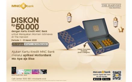 MNC Bank menyajikan promo istimewa untuk kamu dalam memenuhi kebutuhan berbagi hampers. (Foto: MNC Media)