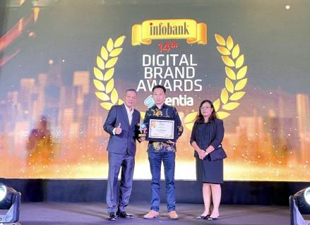 MNC Sekuritas Sabet Tiga Kategori Penghargaan dalam 14th Infobank-Isentia Digital Brand Appreciation (FOTO:MNC Media)