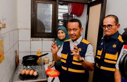 Tekan Impor LPG, Bahlil Bakal Masifkan Penggunaan Jargas. Foto: MNC Media.