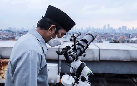 Tim Hisab Rukyat Kementerian Agama menyebut, 1 Syawal kemungkinan jatuh pada Senin (31/3/2025). (Foto: MNC Media)