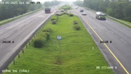 Update Kondisi Lalu Lintas di Tol Cipali dan Pantura Cirebon, Ramai Lancar (FOTO:Dok Ist)
