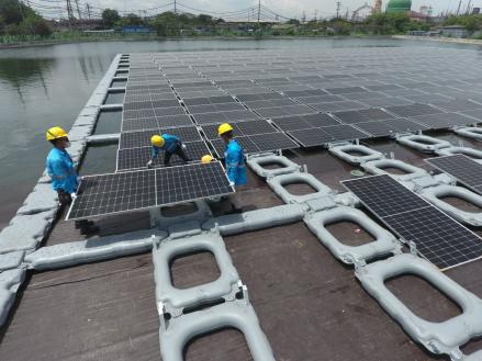 Proyek PLTS Terapung Tembesi Masuk Fase Konstruksi, Siap Bangun Energi Bersih di Batam