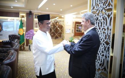Palestina Minta Dukungan Kementan di Sektor Pertanian, Mentan: Kami Siap Berikan (Foto: Doc Kementan)