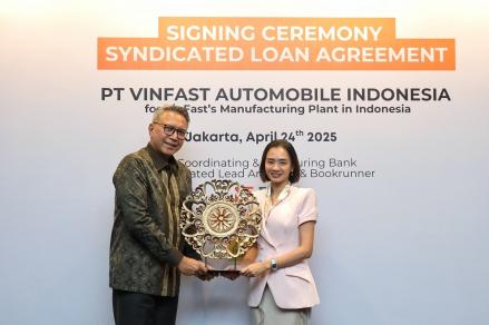 BNI (BBNI) Salurkan Kredit Rp1,84 Triliun untuk Pabrik Mobil Listrik VinFast di Subang. (Foto Istimewa)