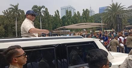 Prabowo Pastikan RUU Perlindungan Pekerja Rumah Tangga Dibahas Pekan Depan (FOTO:Refi Sandi)