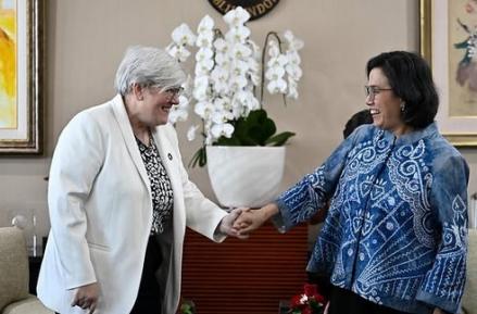Bertemu Perwakilan Inggris, Sri Mulyani Ungkap Sejumlah Hambatan Transisi Energi Global