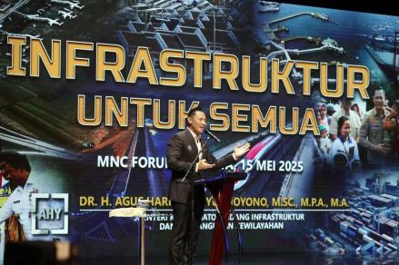 Dampak Perang Tarif Impor, AHY: Kerja Sama Multilateral Mulai Ditinggalkan. (Foto: Iqbal Dwi Prunama/Inews Media Group)