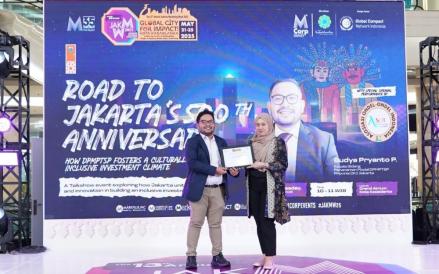 Pemprov DKI Jakarta menegaskan posisinya sebagai kota global yang berakar kuat pada sejarah, budaya, dan inovasi. (Pemprov DKI Jakarta)