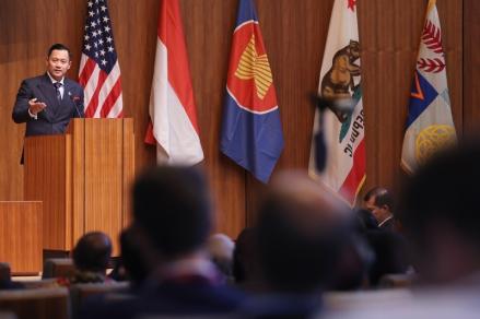 Menko AHY menyampaikan Indonesia siap membantu membentuk agenda pembangunan yang tidak hanya berkelanjutan, tetapi juga adil. (foto: Istimewa)