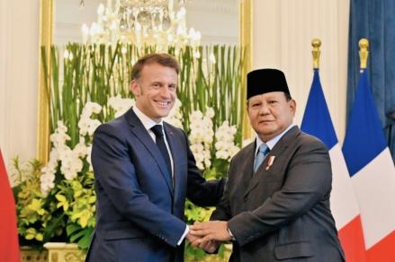 Macron Apresiasi Prabowo atas Persahabatan yang Diberikan (FOTO:Dok Biro Pers Sekretariat Kepresidenan)