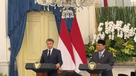 Prabowo Ajak Presiden Macron Lihat Pelatihan Akmil di Magelang Besok. (Foto: Riyan Rizki/Inews Media Group)