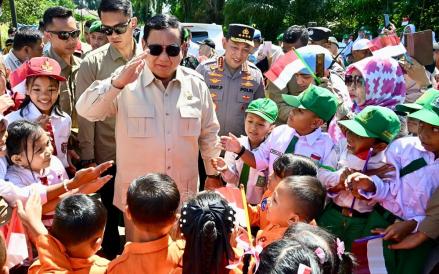 Presiden Prabowo Subianto mengungkap ada pihak asing yang tidak suka melihat sinergi Indonesia (Biro Setpres)
