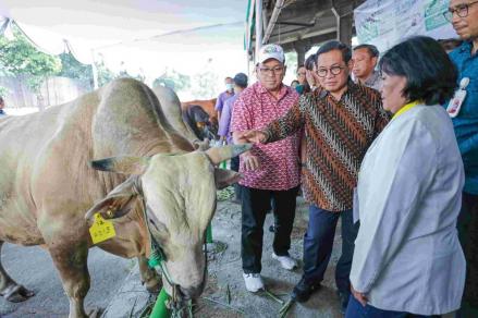 69.000 Ekor Hewan Kurban Disembelih di Jakarta, Pramono Kerahkan Petugas Kesehatan. (Foto: Dok. Pemprov DKI Jakarta)