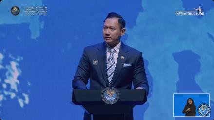 AHY Sebut Pembangunan Infrastruktur Berperan Penting Capai Pertumbuhan Ekonomi 8 Persen. (Foto Tangkapan Layar YT Kemenko Infra)