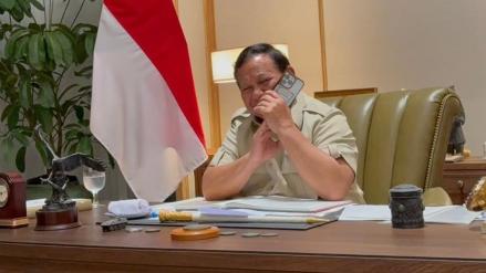 Prabowo Terima Telepon Presiden Palestina Mahmoud Abbas, Ini Isi Pembicaraannya