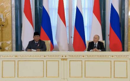Bertemu Putin, Prabowo Singgung Sejarah Panjang Indonesia dengan Rusia (Biro Setpres)