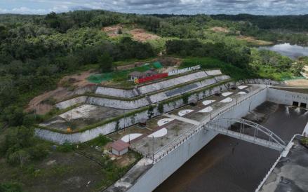 Telan Anggaran Rp475,3 Miliar, Bendungan Marangkayu Siap Dukung Swasembada Pangan