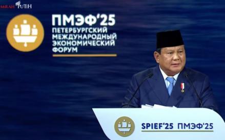 Presiden Prabowo di SPIEF 2025: 5 Juta Anak Lahir di Indonesia Setiap Tahun Setara Populasi Singapura (Biro Setpres)