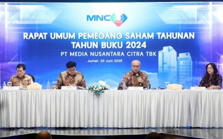 MNCN Alihkan Laba Ditahan untuk Ekspansi Digital dan Hak Siar Olahraga Besar (Foto: Aziz Indra/iNews Media Group)