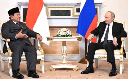 Di Depan Putin, Prabowo Sebut Ekonomi RI Bakal Tumbuh 7 Persen (Foto: dok Setpres)