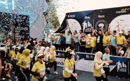 PT Bank Mandiri (Persero) Tbk menggelar ajang sport tourism unggulan, Mandiri Jogja Marathon (MJM) 2025. (Foto: Dok. Bank Mandiri)