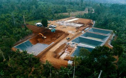 Pertamina mengembangkan energi baru terbarukan berbasis panas bumi atau PLTP di Ulubelu Gunung Tiga, Lampung. (Pertamina)