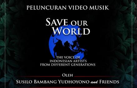 The Yudhoyono Institute (TYI) akan meluncurkan video musik 'Save Our World' (foto: Istimewa)