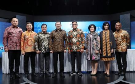 PT Global Mediacom Tbk (BMTR) membukukan pendapatan sebesar Rp10,06 triliun pada 2024, relatif stabil dibandingkan 2023. (Foto: iNews Media/Aziz Indra)