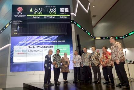 Bank BJB Syariah Rilis Sukuk Perdana di BEI, Tawarkan Imbal Hasil hingga 9 Persen. (Foto Istimewa)