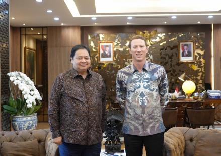 CEO ExxonMobil Indonesia Temui Airlangga, Tegaskan Komitmen Investasi Rp161 Triliun. (Foto Istimewa)