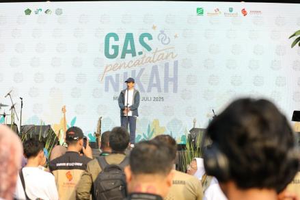 Angka Pernikahan di Indonesia Turun, Menag: Biasanya 2,2 Juta Orang Menikah Tiap Tahun. (Foto: Binti/Inews Media Group)