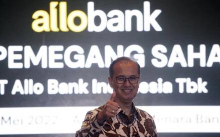 Direktur Utama PT Allo Bank Indonesia Tbk (BBHI), Indra Utoyo resmi mengundurkan diri dari jabatannya. Foto: iNews Media/Isra Triansyah)