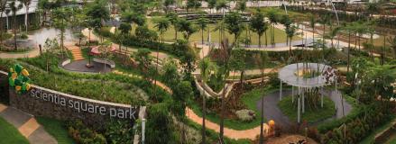 5 Tempat Wisata Kabupaten Tangerang Banten yang Cocok untuk Keluarga dan Komunitas. (Foto: Scientia Square Park)