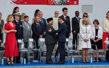 Presiden Prabowo dan Macron Makan Malam Bersama Sambil Bahas Konflik Israel-Palestina (Setkab)