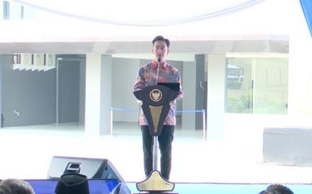 Wakil Presiden Gibran Rakabuming Raka menjamin ketersediaan dana program Makan Bergizi Gratis (MBG). (Foto: iNews Media/Binti Mufarida)