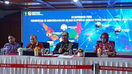 Sah, 80 Ribu Kopdes Merah Putih Berbadan Hukum. (Foto: Inews Media Group)