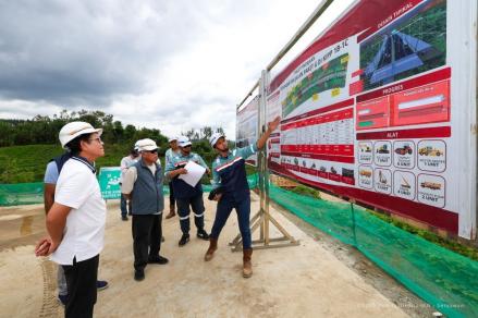 Target Rampung Akhir 2025, Ini Progres Pembangunan Jalan di Kawasan Inti IKN. Foto:Badan Otorita IKN.