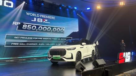 Jaecoo J8 Hybrid Meluncur Perdana di Indonesia, Dibanderol Mulai Rp850 Juta. (Foto: Inews Media Group)