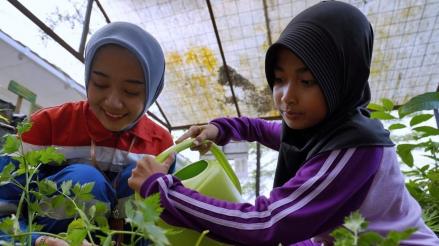 Hari Anak Nasional 2025, Pertamina Gelar Program Community Involvement and Development. (Foto Pertamina)