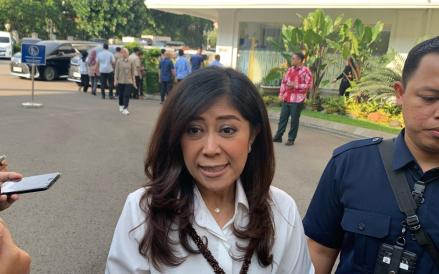Menteri Komunikasi dan Digital (Menkomdigi) Meutya Hafid (Binti Mufarida/iNews Media Group)