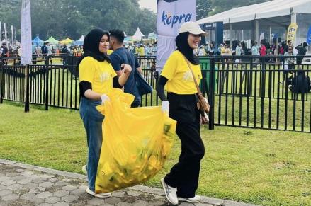 Bank Mandiri Perkuat Prinsip ESG lewat Aksi Nyata Penanganan Sampah Plastik. (Foto: Inews Media Group)