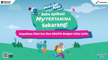 Ayo Tukar Poin MyPertamina dengan Tiket Gratis Eco Run dan Energizing Music Festival 2025. (Foto Istimewa)