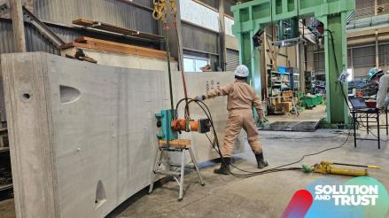 WIKA Beton Resmi Masuk Proyek Metro Manila Subway di Filipina. Foto: WTON.