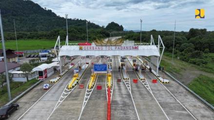 Tol Padang Sicincin Siap Beroperasi, Hutama Karya Pegang Konsesi 50 Tahun. Foto: Kementerian PU.