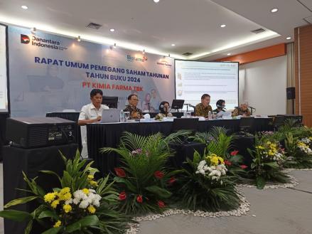 Gelar RUPS, Kimia Farma (KAEF) Resmi Rombak Jajaran Direksi (foto: iNews Media Group)