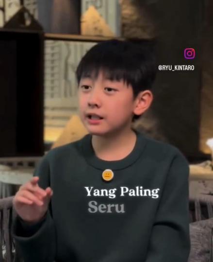 Siapa Ayah Ryu Kintaro, Bocah ‘Perintis’ yang Viral di Media Sosial. (Foto: Instagram/Ryu Kintaro)